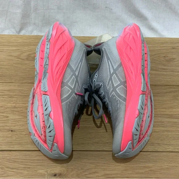 Asics Novablast 4 Sheet Rock/White/Pink Running Shoes Women’s Size 10 - Picture 6 of 10